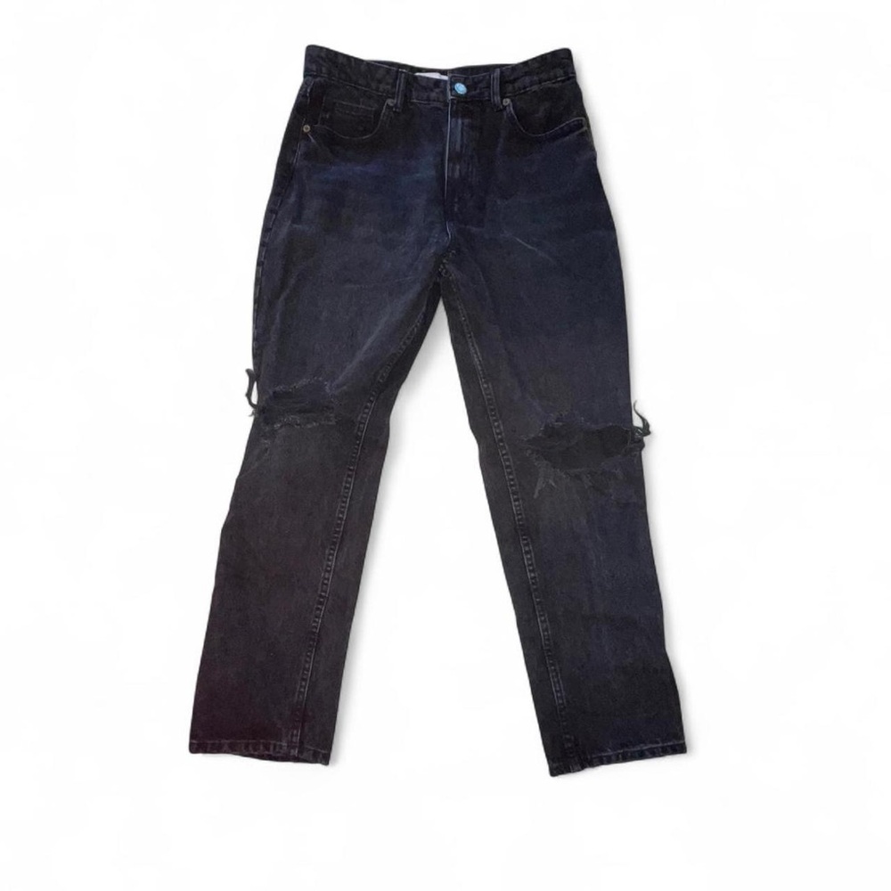 Zara Women's Black Straight Leg Jeans